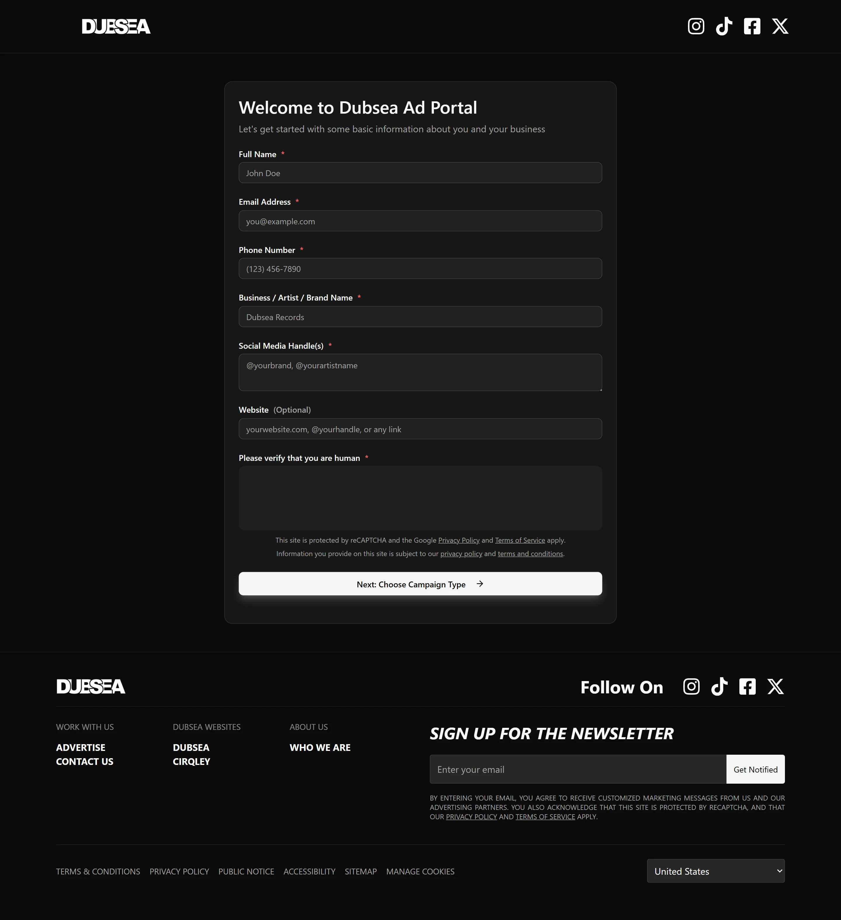 Ad Portal with Stripe, Monday.com Integration - Project image 2