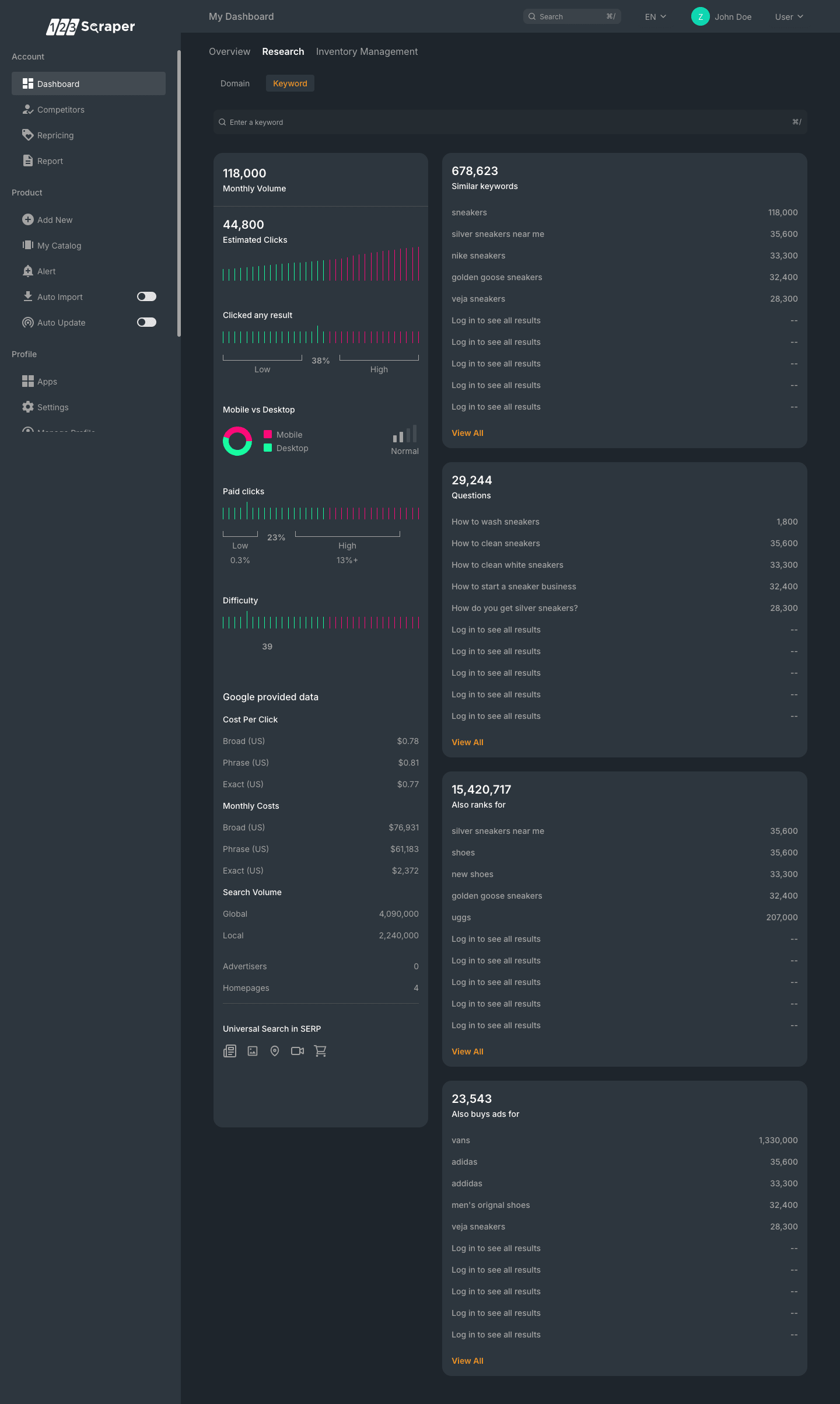 Automated Pricing and Inventory Management System - Project image 4