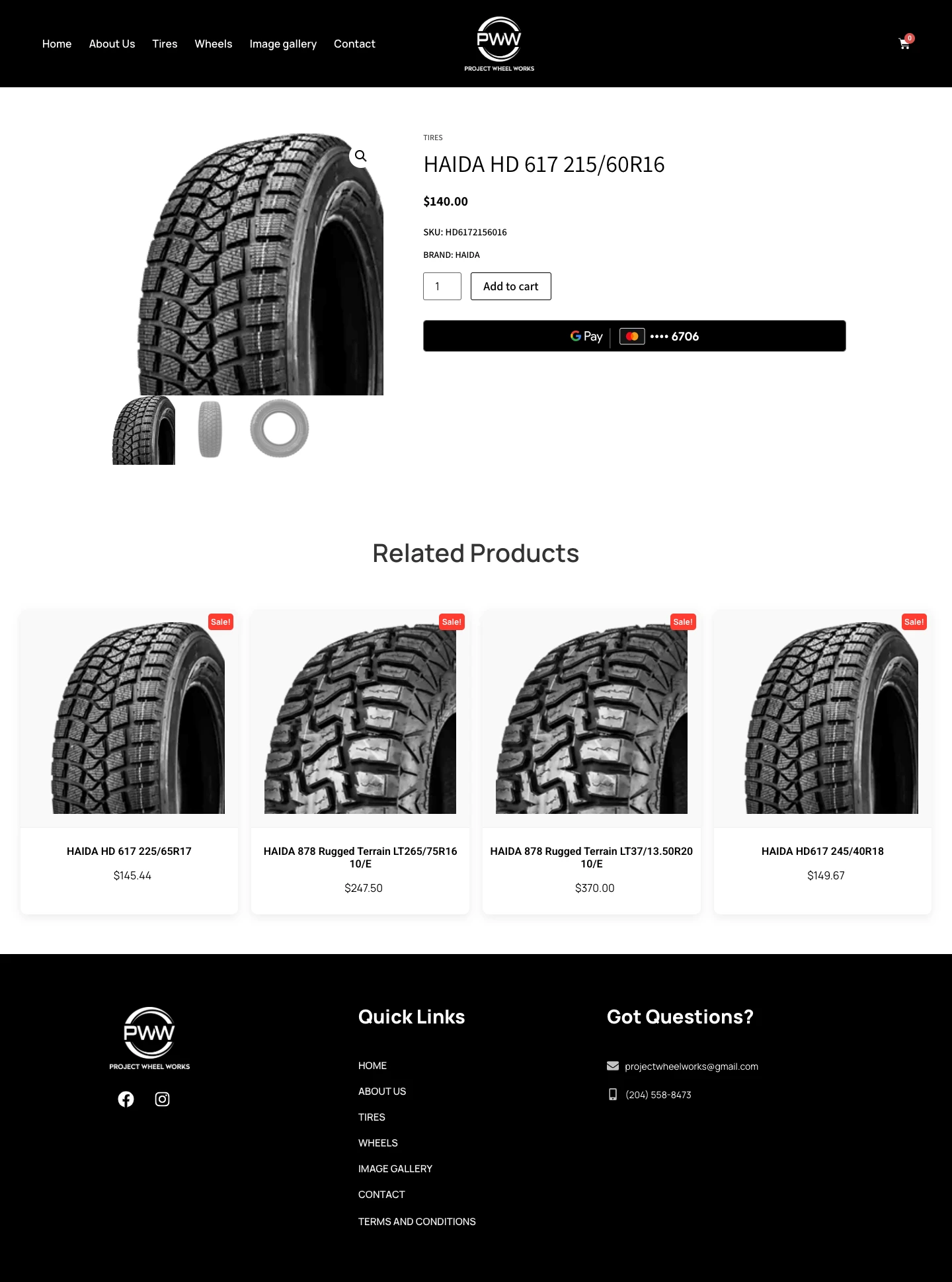 E-Commerce Platform for Project Wheel Works - Project image 3