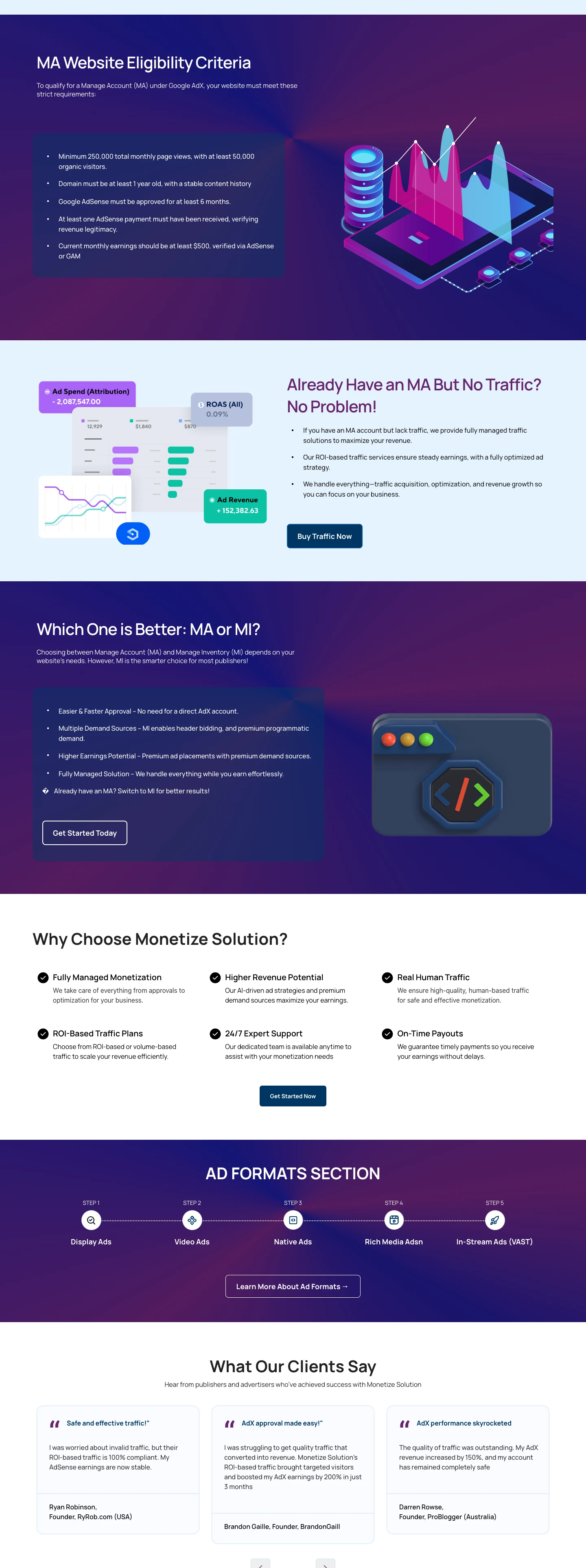 Maximized Ad Revenue & Traffic Solutions - Project image 3