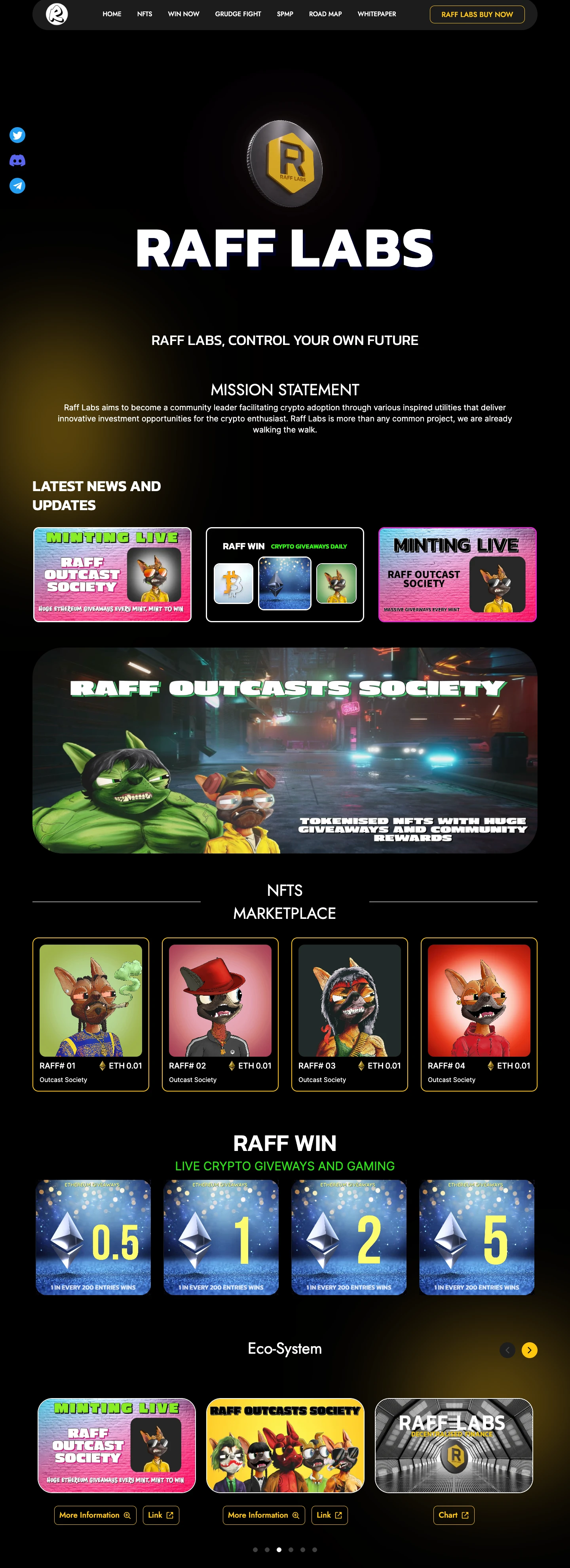 NFT Marketplace and Crypto Giveaways Platform - Project image 2