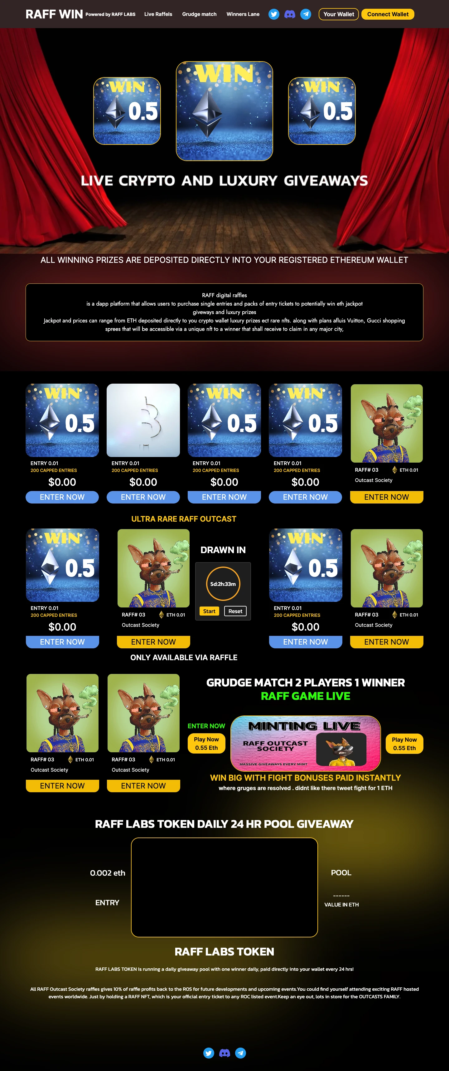 NFT Marketplace and Crypto Giveaways Platform - Project image 4