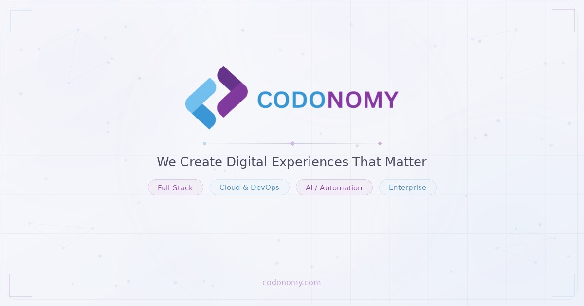 Home [www.codonomy.com]